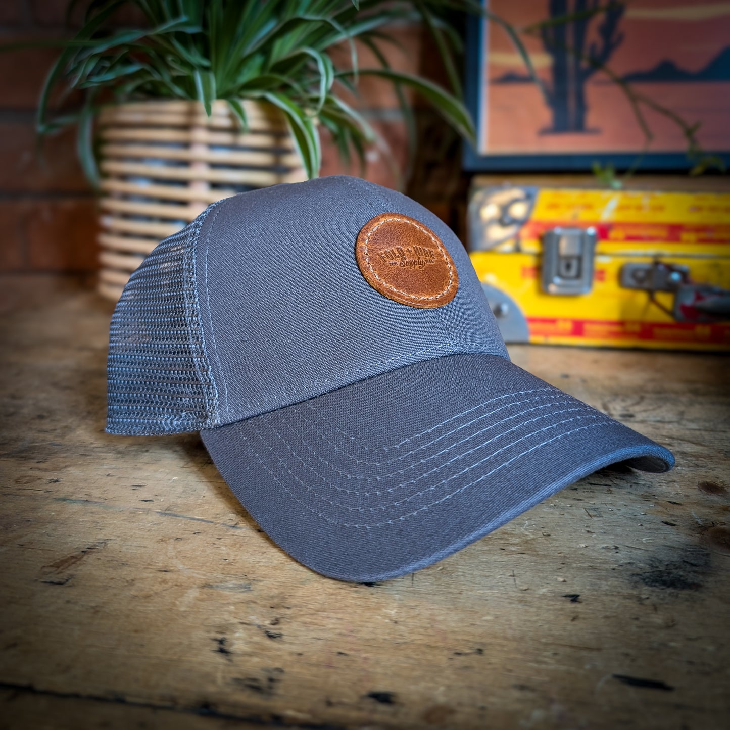 Organic Cotton Trucker Cap