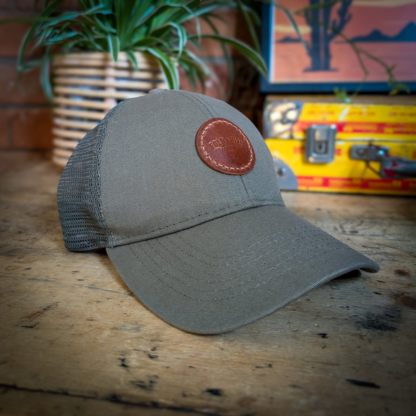 Organic Cotton Trucker Cap