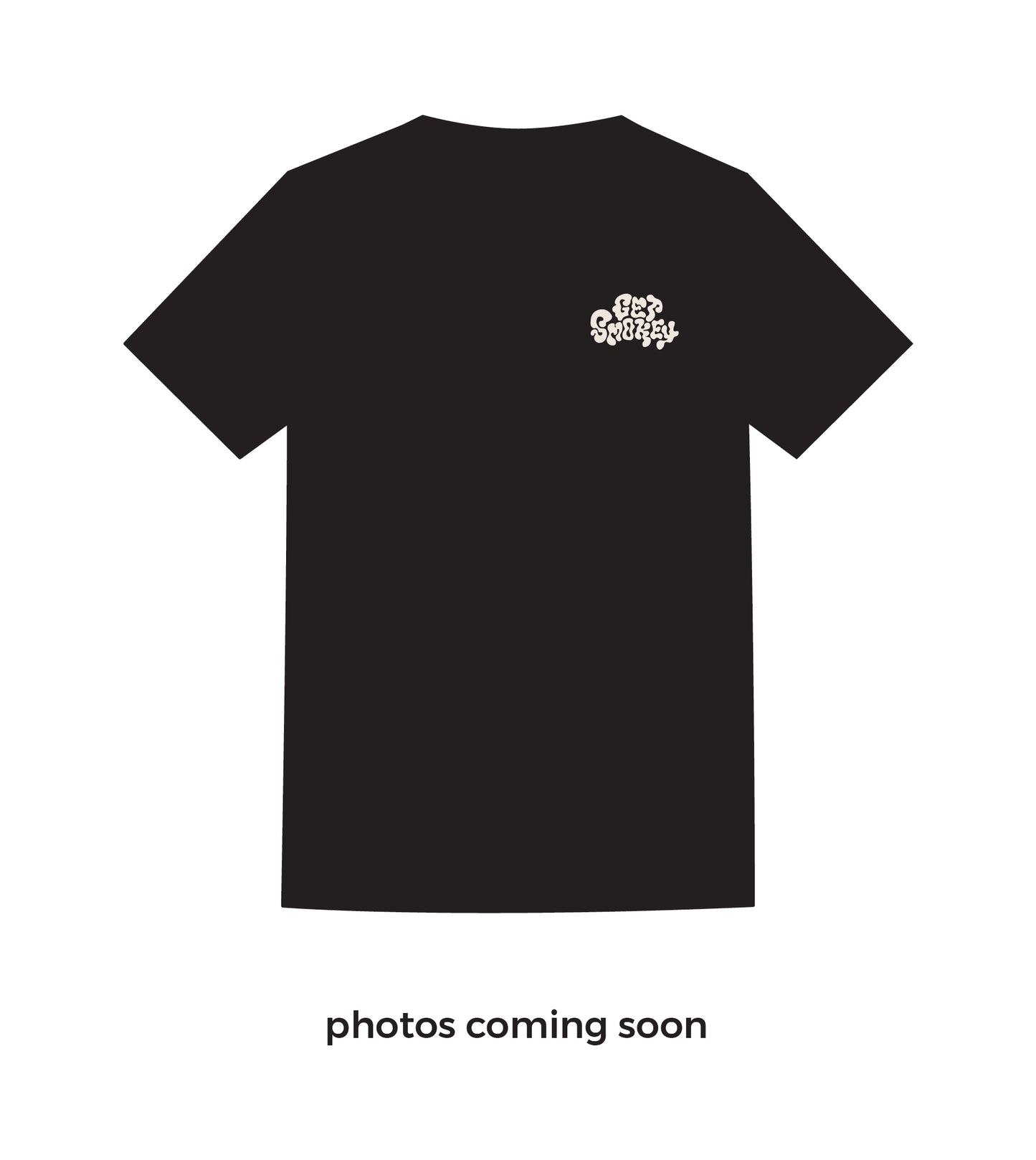 Organic ‘Get Smokey’ Unisex Tee - Black