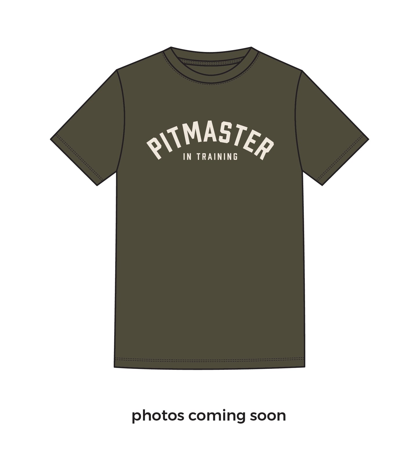 Organic ‘Pitmaster in Training’ Unisex Tee - Khaki