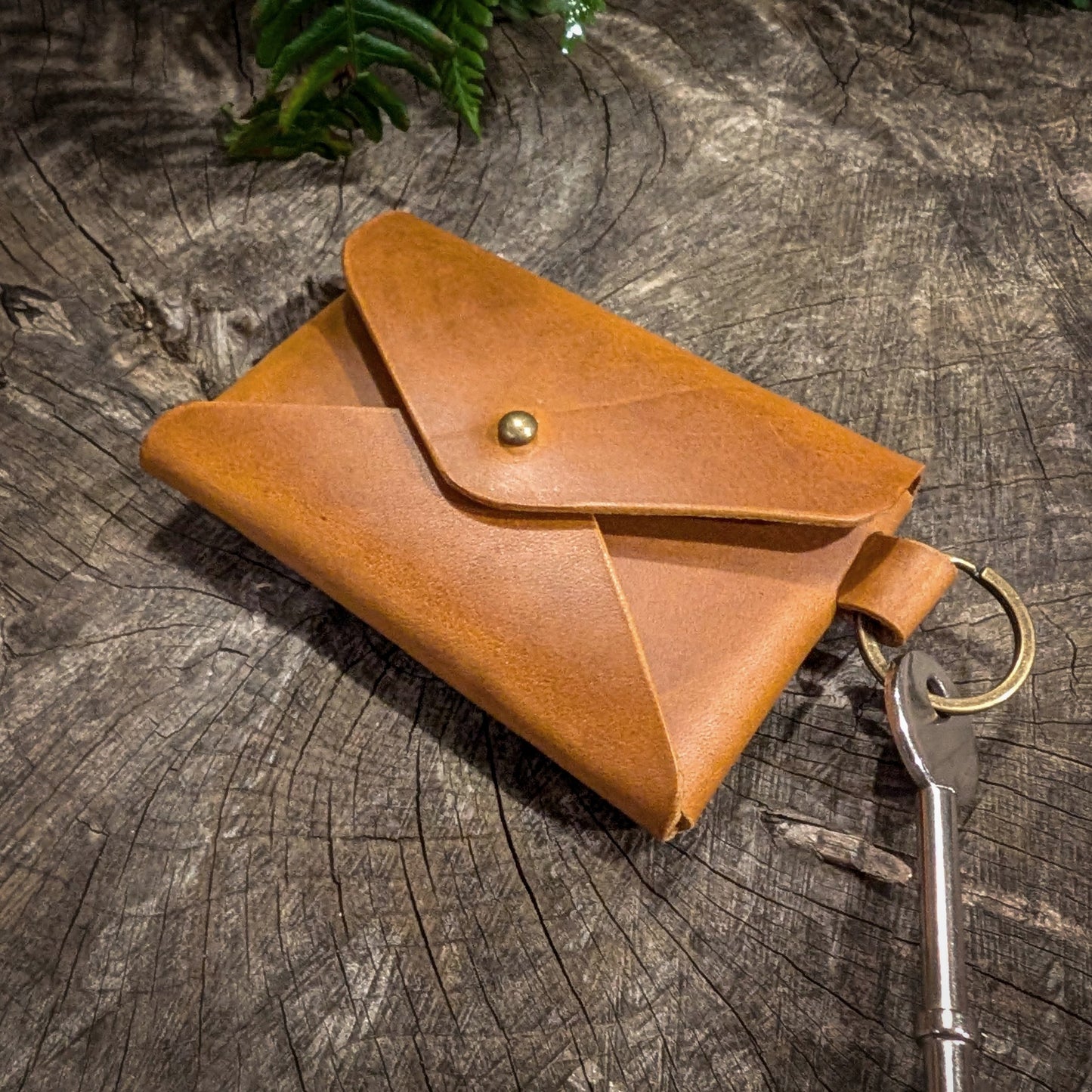 Leather Fold Pocket Pouch
