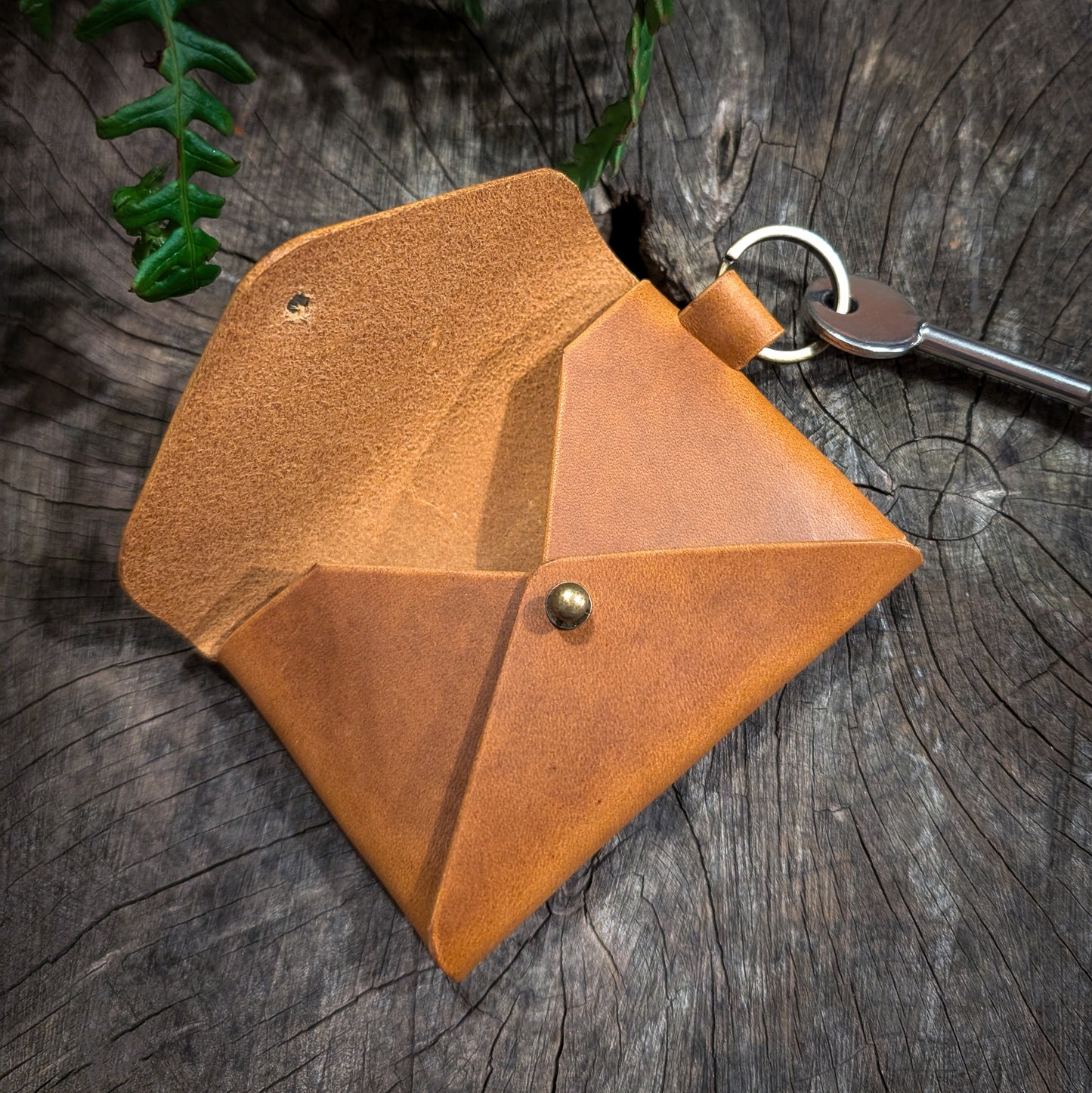 Leather Fold Pocket Pouch