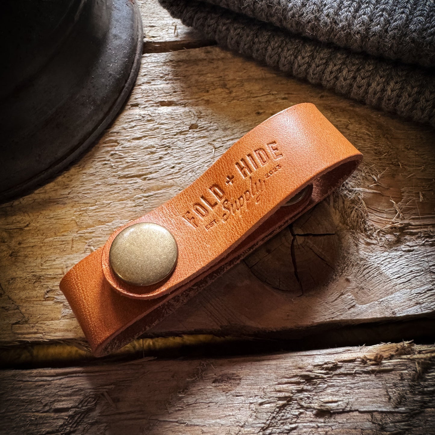 Leather Cap Clip