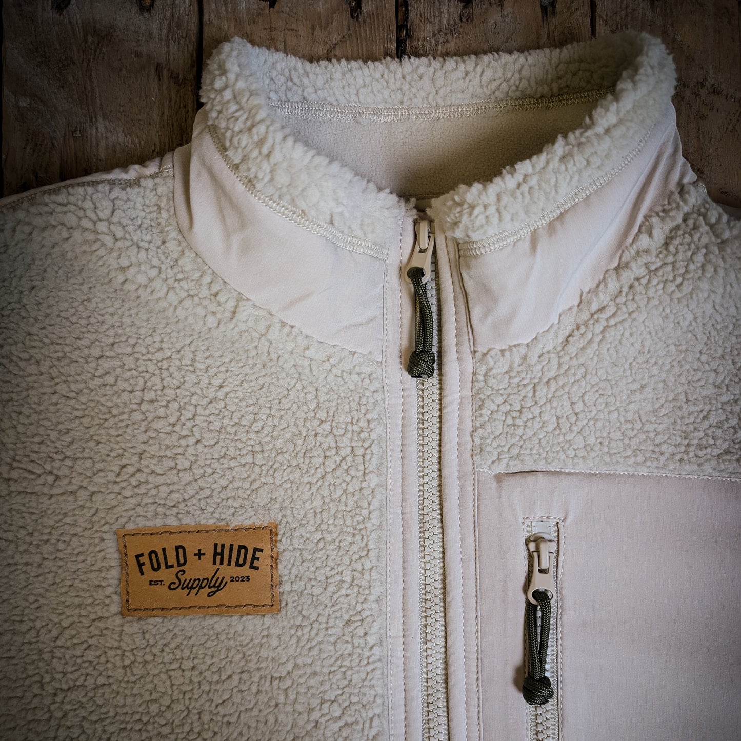 Recycled Sherpa Gilete