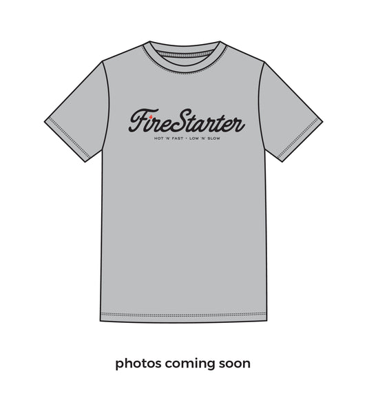 Organic ‘Firestarter’ Unisex Tee - Grey