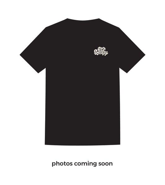 Organic ‘Get Smokey’ Unisex Tee - Black