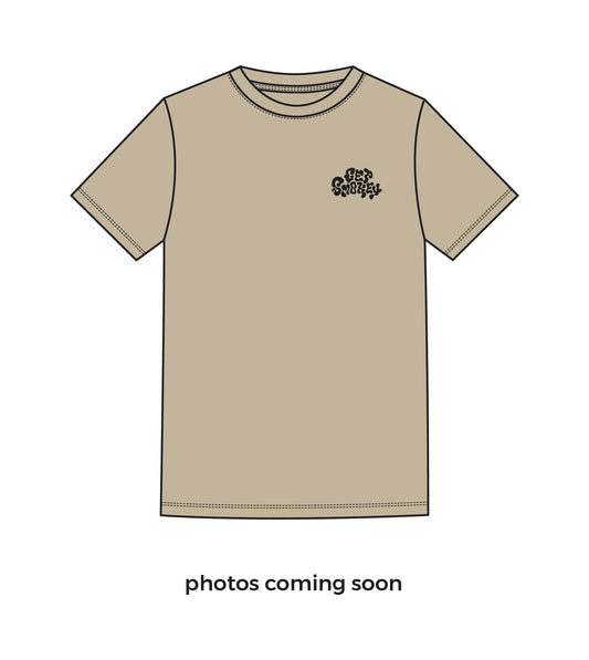 Organic ‘Get Smokey’ Unisex Tee - Dust