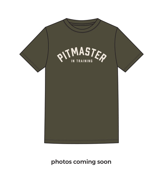 Organic ‘Pitmaster in Training’ Unisex Tee - Khaki