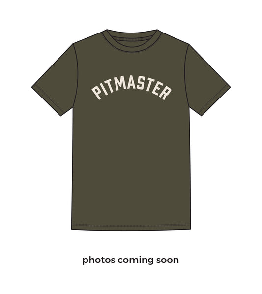 Organic ‘Pitmaster’ Unisex Tee - Khaki