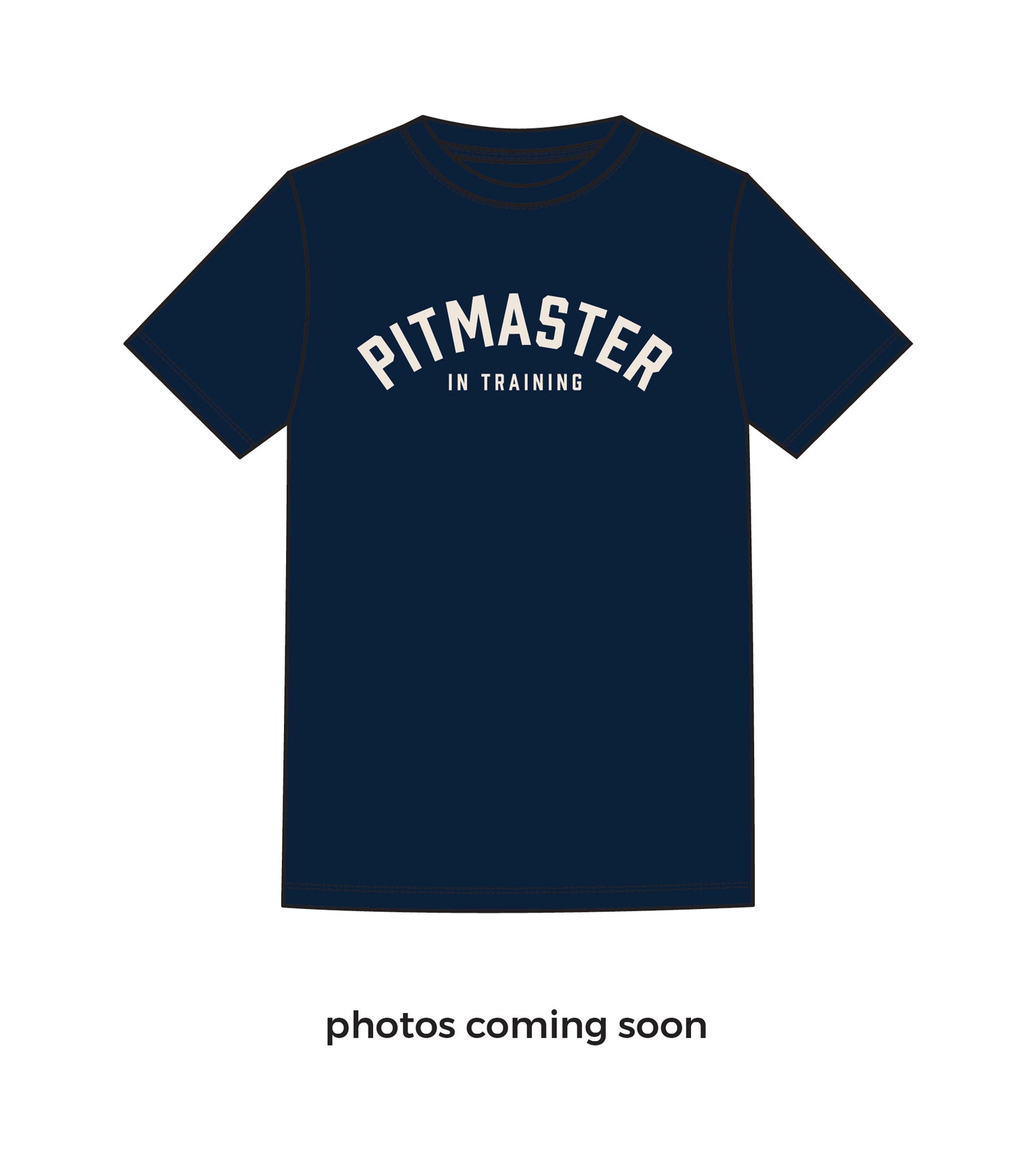 Organic ‘Pitmaster in Training’ Unisex Tee - Navy