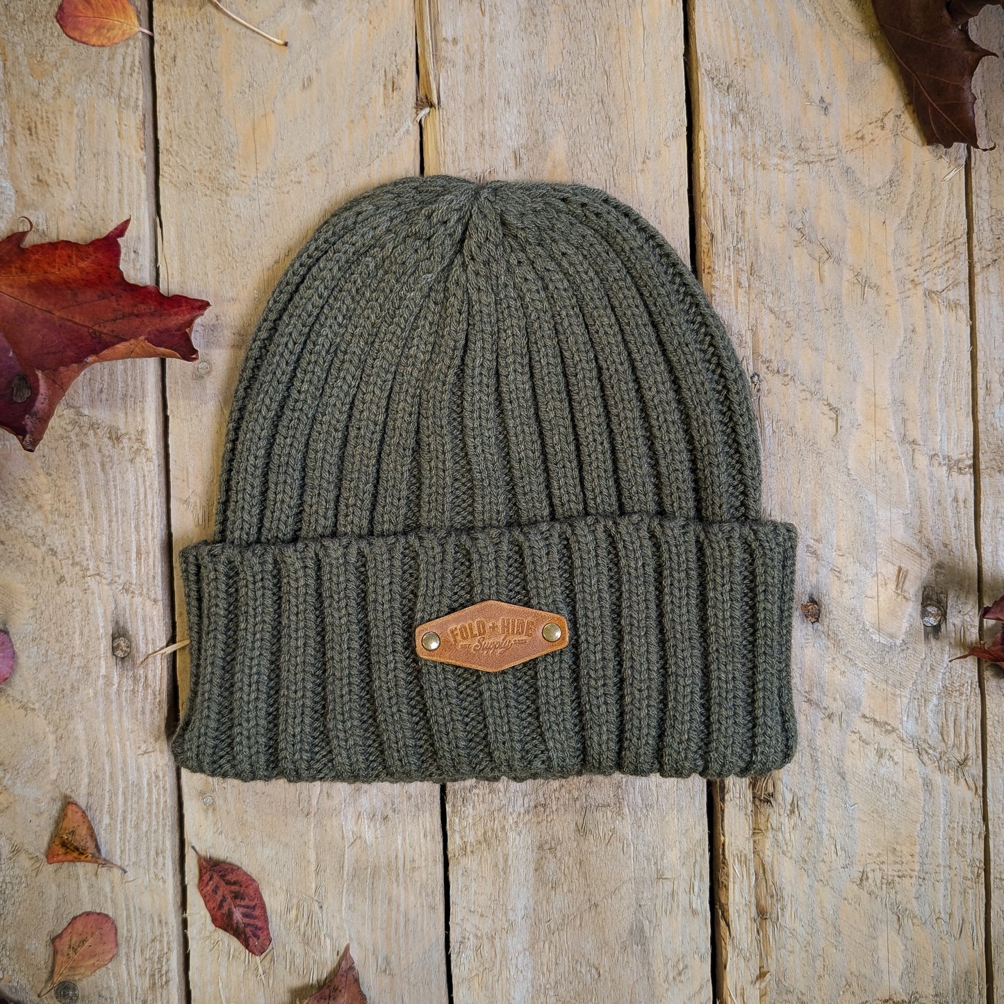 Recycled Chunky Rib Beanie