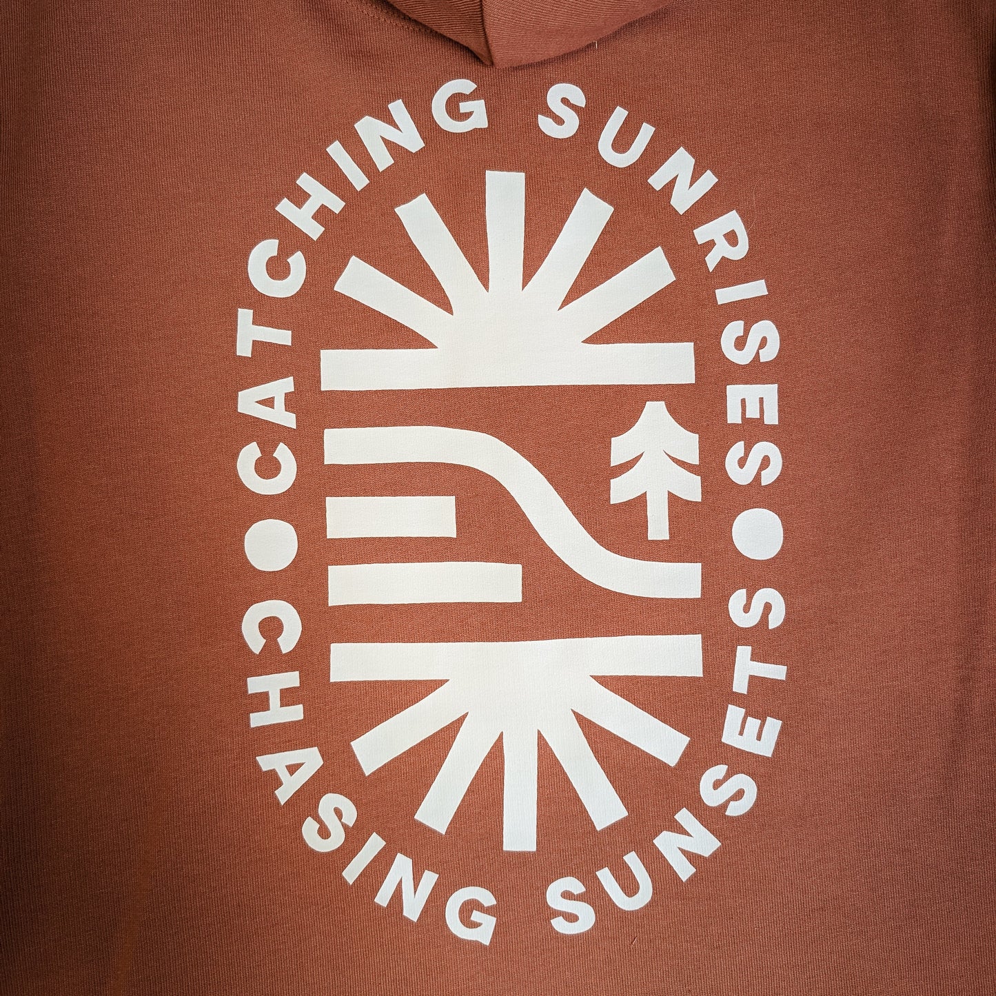 Organic ‘Catching Sunrises ’ Unisex Hoodie